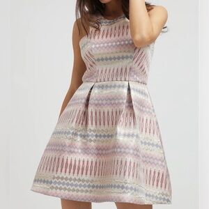 BCBGeneration Canyon Clay Patterned Dress Size 8